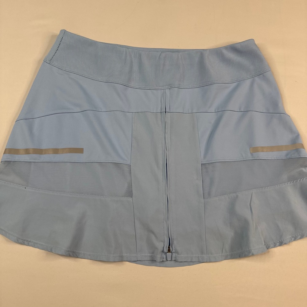 Lucky in Love Tech Performance Skort Womens Medium Blue Tennis Pickleball